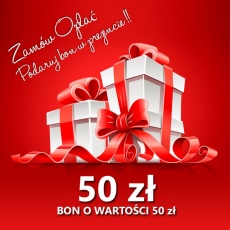  Bon prezentowy wartości 50zł