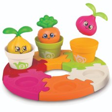 Edukacyjne Doniczki - Sensoryczne Puzzle 45660
