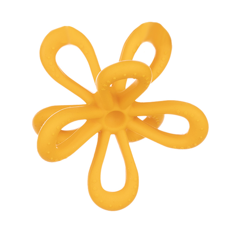 GiliGums Gryzak uspokajający kwiatek żółty 40416