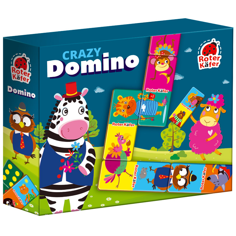 Gra edukacyjna Crazy Domino 1150-02