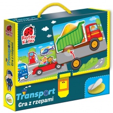 Gra edukacyjna z rzepami Transport