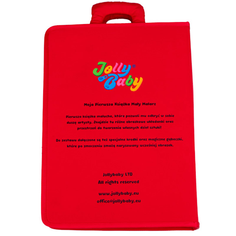 Jolly Baby Edukacyjna książeczka Mały malarz 80468