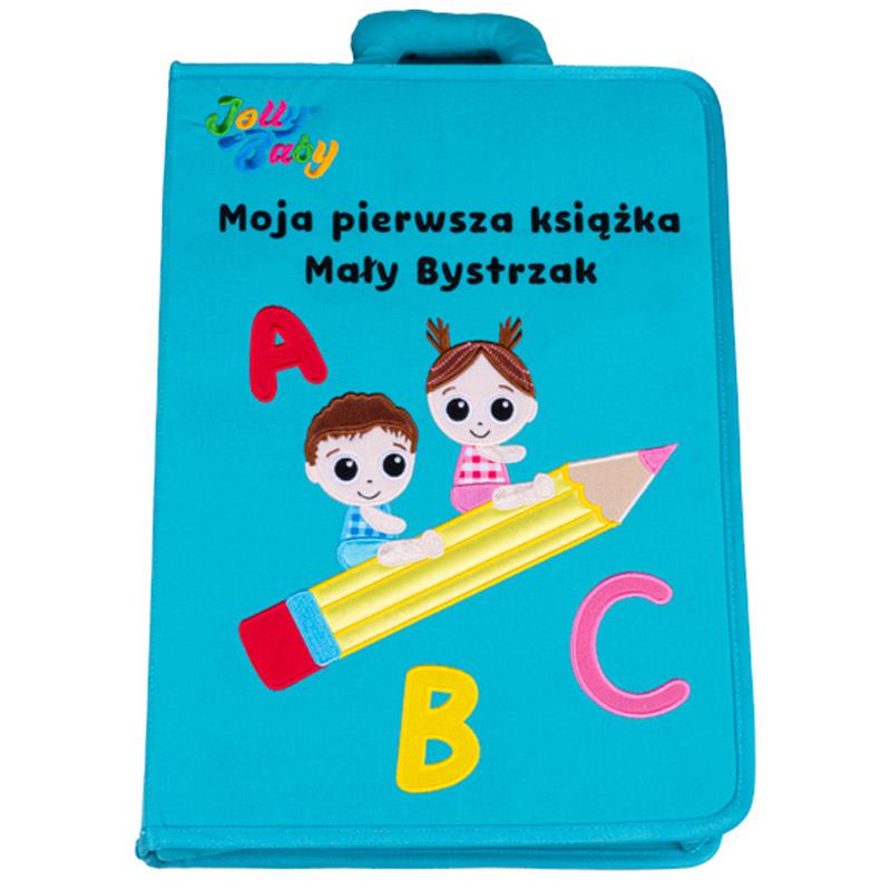 Jolly Baby Edukacyjna książeczka Mały bystrzak 80472