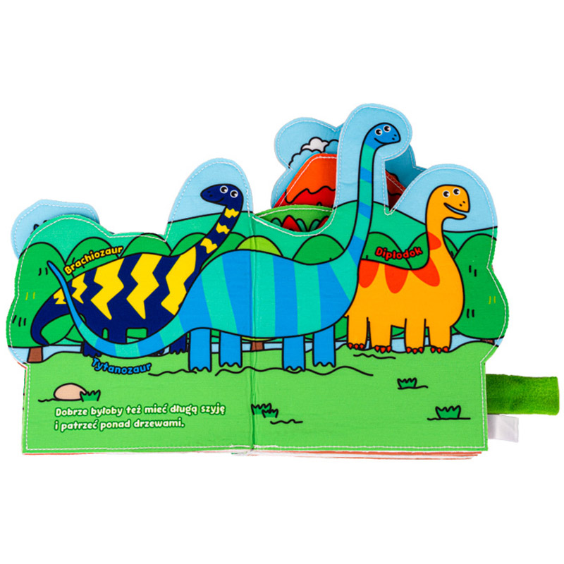 Jolly Baby Książeczka Świat dinozaurów 80465