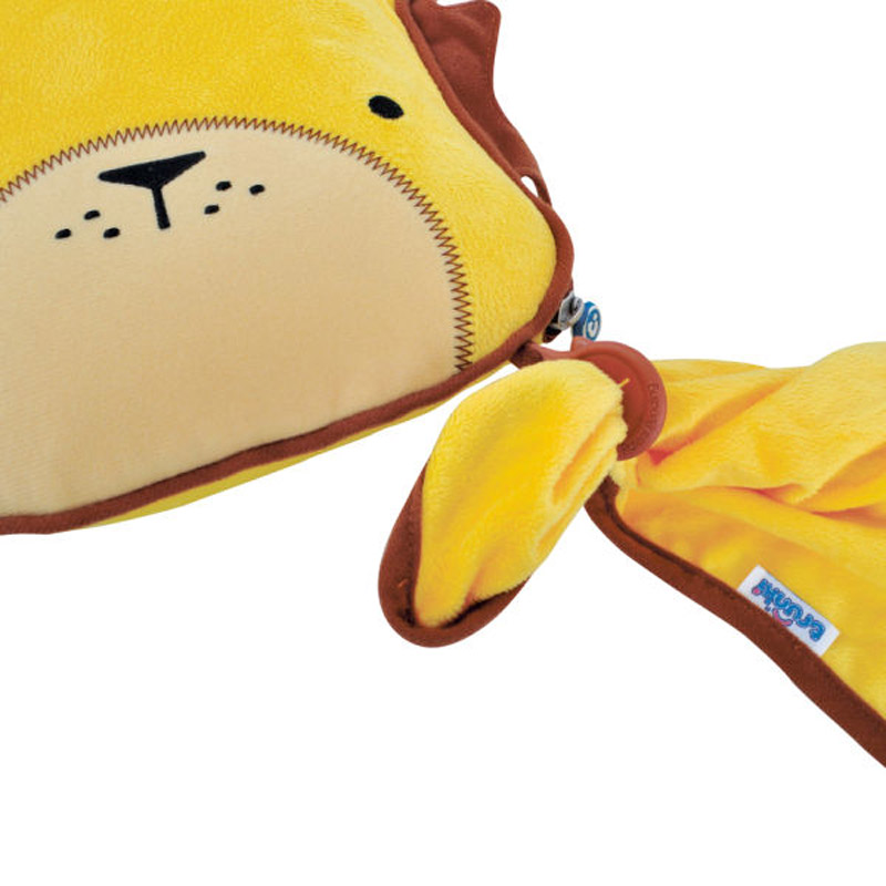 Kocyk i poduszka Leeroy żółty TRUA-0077
