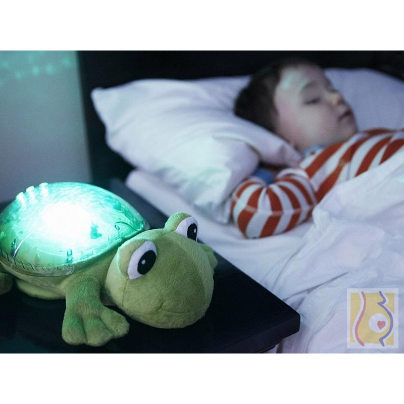 Lampka nocna żabka zielona z dźwiękiem CLTT-7423-FG