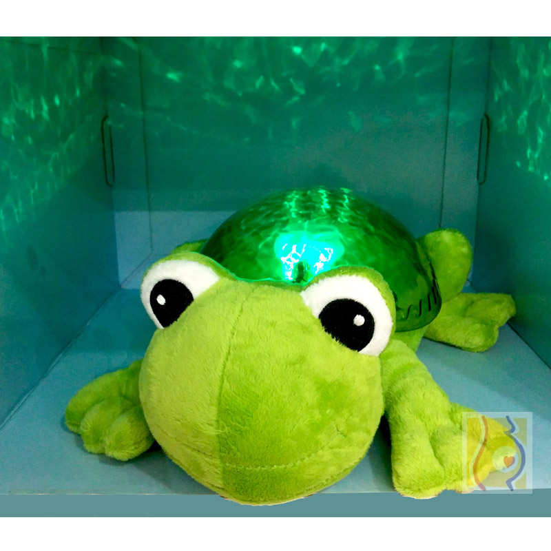 Lampka nocna żabka zielona z dźwiękiem CLTT-7423-FG