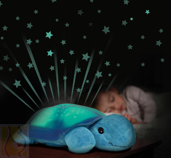 Lampka nocna Żółw niebieski Magiczne konstelacje CLTT-7323-BL