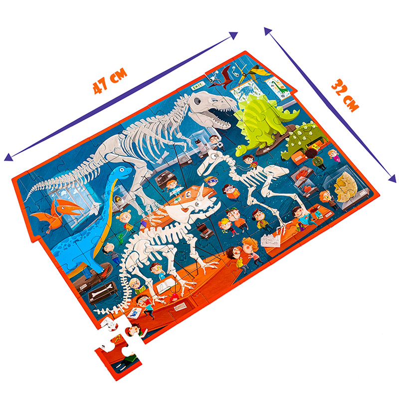 Puzzle detektyw Muzeum dinozaurów 1080-05